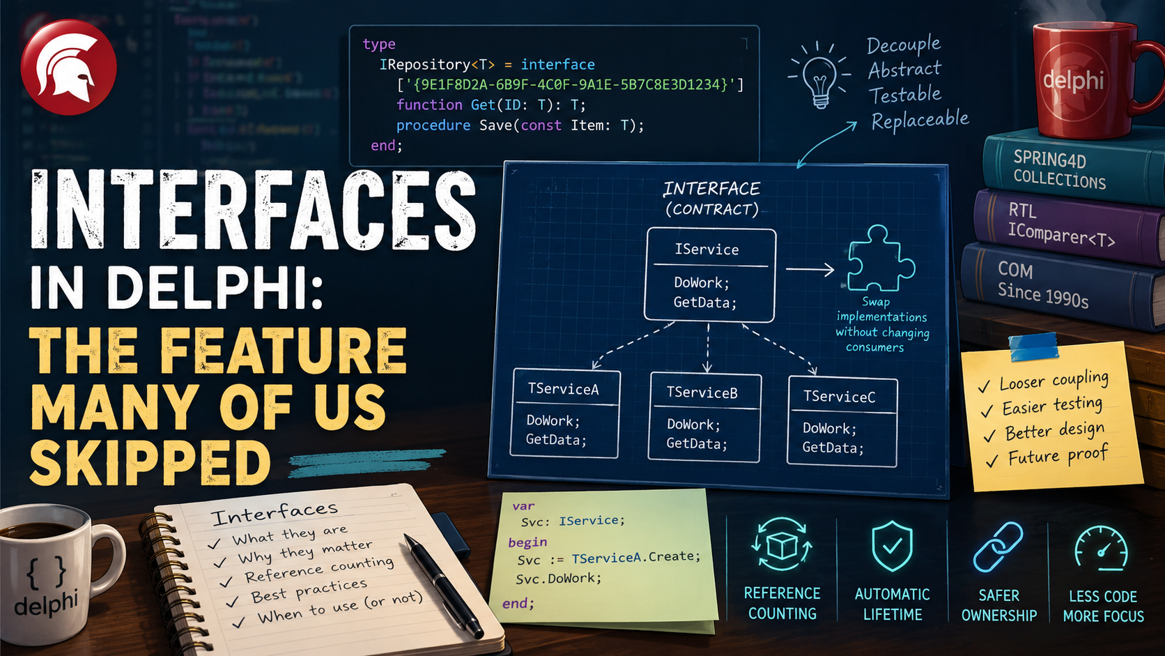 Interfaces in Delphi: The Feature Many of Us Skipped